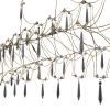SL6603.203.23 Светильник подвесной ST-Luce Золотистый/Прозрачный LED 1*23W 4000K GRAVETTA