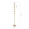 SL6610.205.12 Светильник напольный ST-Luce золотистый/белый LED 1*24W 4000K MONRO