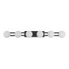 SL6610.401.06 Светильник настенный ST-Luce черный/белый LED 1*12W 4000K MONRO
