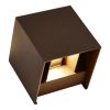 SL9513.601.01 Светильник уличный настенный ST-Luce кортен/кортен LED 1*10W 2700K