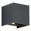 SL9513.701.01 Светильник уличный настенный ST-Luce серый/серый LED 1*10W 2700K