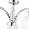 Уценка SL1756.102.05 Светильник потолочный ST-Luce Хром/Светло-серый E14 5*40W BELLO