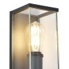 SL9019.701.01 Светильник уличный настенный ST-Luce темно-серый E27 1*15W GROSS