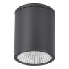 SL9514.712.01 Светильник уличный потолочный ST-Luce серый/белый LED 1*12W 3000K/4000K/6500K