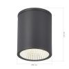 SL9514.712.01 Светильник уличный потолочный ST-Luce серый/белый LED 1*12W 3000K/4000K/6500K