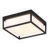 SL9517.402.01 Светильник уличный потолочный ST-Luce черный/белый LED 1*20W 3000K/4000K/5000K