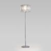 Напольный светильник с хрусталем 109011 хром