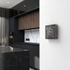 Умный сенсорный терморегулятор с LCD дисплеем черный W1851108