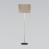 Напольный светильник с тканевым абажуром 16035 Umberto