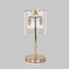 Настольный светильник со стеклянным плафоном 01170/3 золото