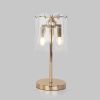 Настольный светильник со стеклянным плафоном 01170/3 золото