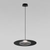 Подвесной светильник с металлическим плафоном 40030/1 LED / черный