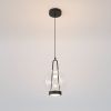 Подвесной светодиодный светильник со стеклянным плафоном 50267/1 LED черный