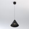 Светильник подвесной светодиодный Conus 16W 3000K черный 50316 LED