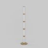 Напольный светодиодный светильник 80537/1 латунь