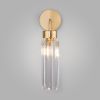 Настенный светильник с хрусталем 60163/1 латунь