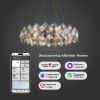 Умная подвесная хрустальная люстра 371 Strotskis Smart