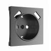 Накладка для розетки USB  (графит матовый) W1179564