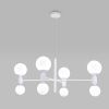 Умная подвесная люстра с плафонами 30182/8 белый