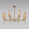 Потолочная люстра 60143/8 латунь