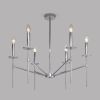 Умная потолочная люстра 60142/6 хром