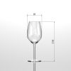 Хрустальные бокалы Strotskis Adajio, белое вино (2 шт.) 0602/2