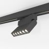 Трековый светодиодный светильник для однофазного шинопровода Garda черный 10 Вт 4200K 85017/01