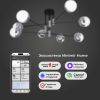 Умная потолочная люстра в стиле лофт 70129/8 хром Smart