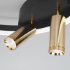 Умный потолочный светильник Eurosvet Luminari 90247/3 90247/3 черный/золото Smart