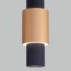 Подвесной светодиодный светильник 50204/1 LED черный/матовое золото