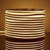 Светодиодный гибкий неон 220 В 9.6 Вт/м 120 Led/м 2835 IP67, односторонний теплый белый 3300 K, 50 м Гибкий неон 220V 9,6W 120Led 2835 IP67 односторонний теплый белый, 50 м