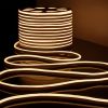 Светодиодный гибкий неон 220 В 9.6 Вт/м 120 Led/м 2835 IP67, односторонний теплый белый 3300 K, 50 м Гибкий неон 220V 9,6W 120Led 2835 IP67 односторонний теплый белый, 50 м