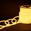 Светодиодный гибкий неон 220 В 9.6 Вт/м 144 Led 2835 IP67, круглый теплый белый 3300 K, 50 м Гибкий неон 220V 9,6W 144Led 2835 IP67 круглый теплый белый, 50 м