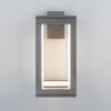 Уличный настенный светодиодный светильник Frame LED IP54 1527 TECHNO LED серый