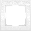 W0012301/ Рамка на 1 пост Flock (белый) W0012301