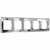 Рамка из стекла на 5 постов Diamant зеркальный W0051220