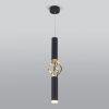 Подвесной светодиодный светильник 50191/1 LED черный/золото