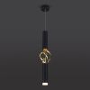 Подвесной светодиодный светильник 50191/1 LED черный/золото