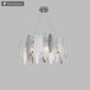Умная подвесная люстра с фактурным стеклом 324/8