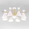 Потолочная люстра в стиле лофт 70114/8 белый