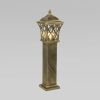 Ландшафтный светильник на столбе Cassiopeya F черное золото IP44 GL 1018F
