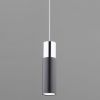 LED светильник подвесной в стиле лофт 50135/1 LED хром/черный