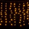 Светодиодная гирлянда занавес теплый белый 1,5*1м IP20 200-001 теплый белый