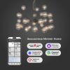 Умная подвесная люстра со стеклянными плафонами 545 Smart