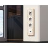 MA114010 Комплект механизма розетки HDMI 2.0 ALFA Белый глянец 40V/500mA 2.0GHz 5-18Gbit/s QUANT (AP1140, VM222)