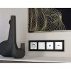 MA133010 Комплект механизма TV розетки оконечной ALFA Белый матовый 50-870 MHz 1dB QUANT (AP1330, VM202)