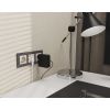 MA330010 Комплект механизма электрической розетки ALFA Бежевый матовый 2USB A+C 20W (быстрая зарядка) с/з QUANT (AP3300, VM160)