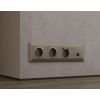 MA639010 Комплект механизма электрической розетки ALFA Темная бронза матовый 2USB A+A 18W (быстрая зарядка) с/з QUANT (AP6390, VM155)
