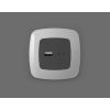 OP9110 Лицевая панель OMEGA (Графит Мягкое касание) для розетки 2USB тип A+C QUANT
