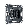 VM129 Механизм 2-клавишного выключателя с самовозвратом 10A-250V QUANT